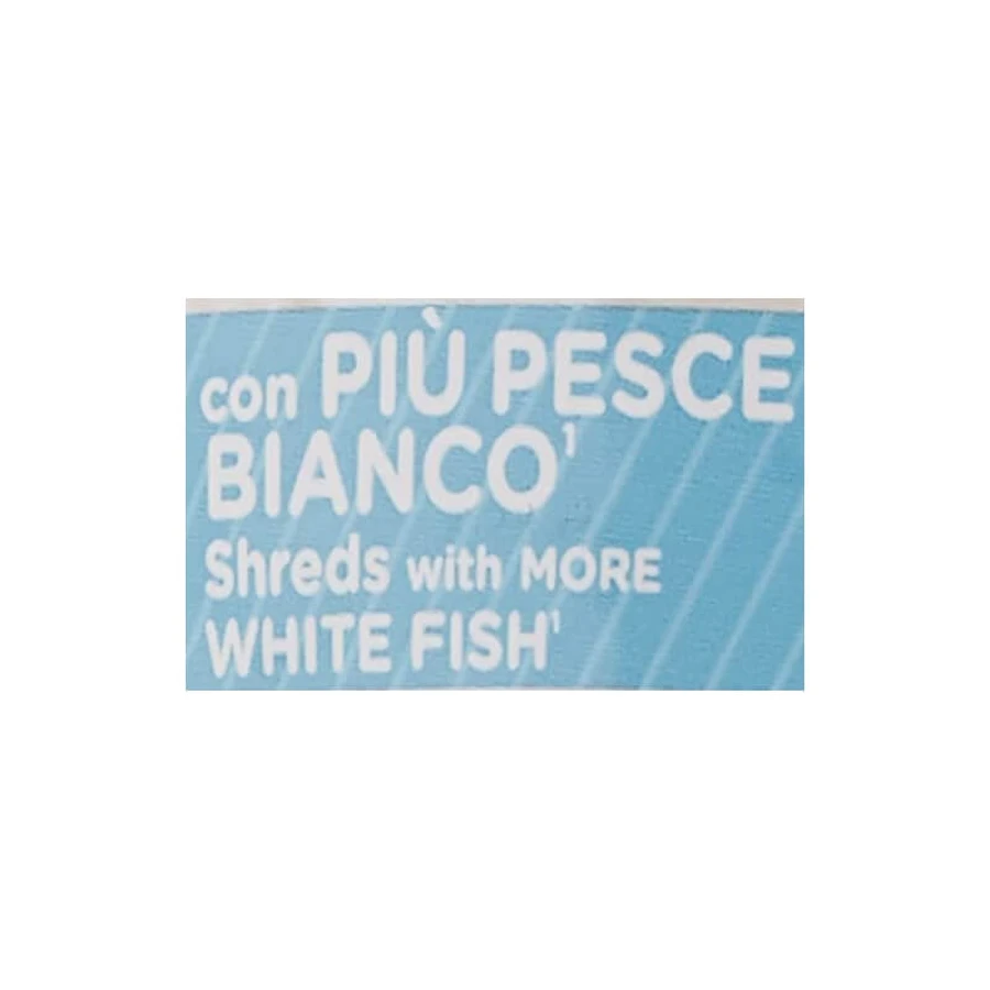 Stuzzy Sfilaccetti pesce bianco - alimento completo per cani 100 gr