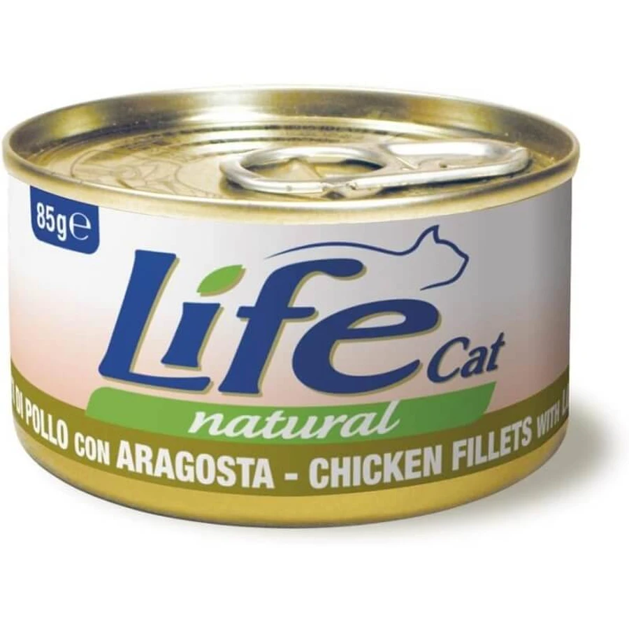 Life Petcare Life Cat Natural Kip met Kreeft - Natvoer voor katten 85 g