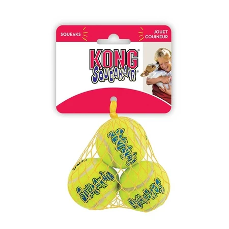Mingi Kong Squeakair – 3 mingi pentru câini, mărimea S