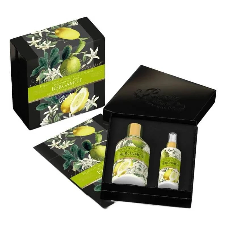 Rudy Nature & Bergamotte-Düfte – Bade- und Duschgel 250 ml + Parfümwasser 100 ml