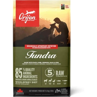 Orijen Tundra cacciagione e pesce - alimento completo per cani di tutte le età 11,4 kg
