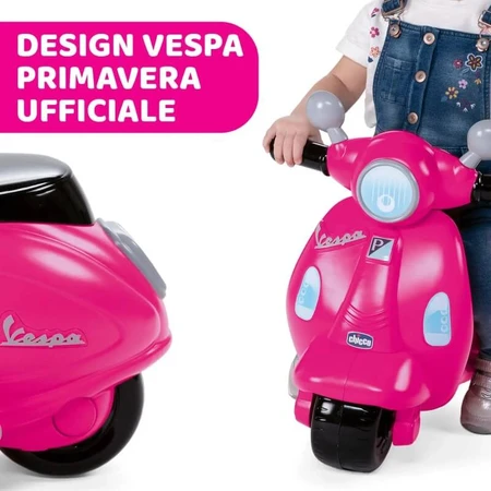 Chicco Pink Spring Vespa - Ride-On Toy for Children Ages 1–3
