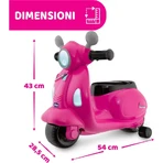 Chicco Pink Spring Vespa - Ride-On Toy for Children Ages 1–3