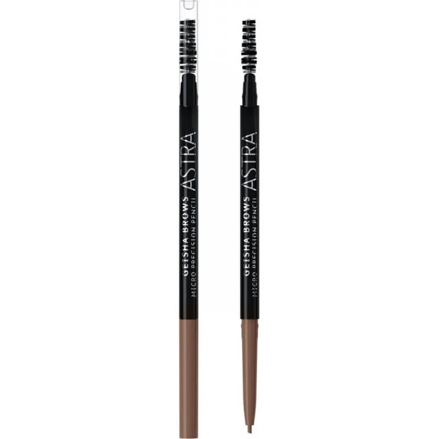 Astra Geisha Brows – precyzyjna kredka do brwi nr 02 Ash Blonde: ceny i cechy