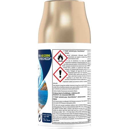 Ambientador automático Glade - Recambio «Aventura en el océano», 269 ml