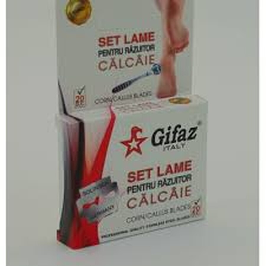 Gifaz réserves lames de rasoir 20 pcs/pack