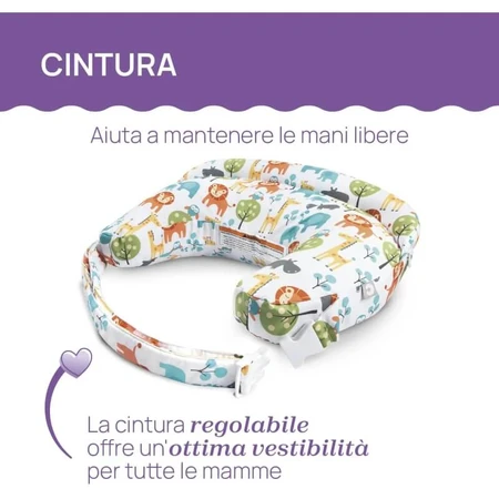 Artsana Boppy Deluxe - Almohada de lactancia «Wild Flowers»