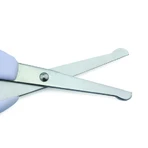 Set de manicura para bebés Nuvita: tijeras, cortauñas y limas para uñas - Azul
