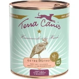 Terra Canis Grain-Free Turkey with Celery, Pumpkin, and Watercress - Complete Food for Adult Dogs, 800 g