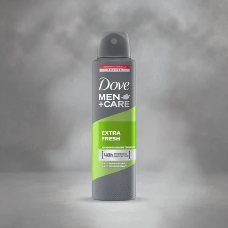 Dove Men+care Extra Fresh – Antitranspirant-Deo-Spray, 150 ml