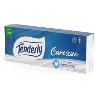 Tenderly Carezza - 10 packs of 9 three-ply tissues