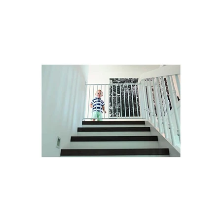 Barrera de seguridad Abus: para puertas y escaleras, ajustable de 60 a 107 cm