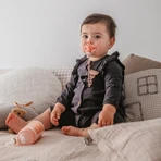 Suavinex Wild &amp; Free - Pink Pacifier Chain