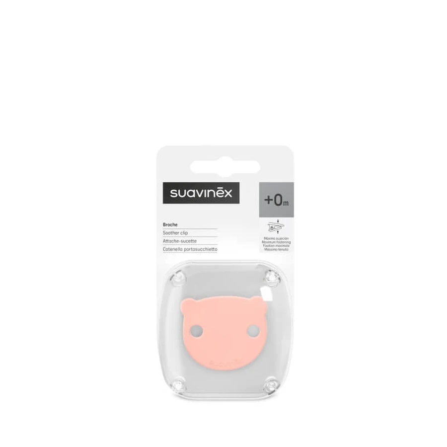 Suavinex Wild &amp; Free - Pink Pacifier Chain