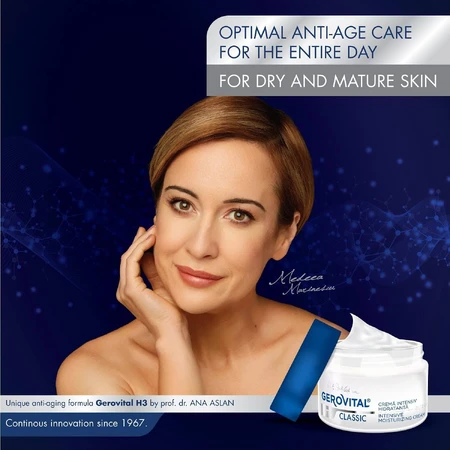 Intensief hydraterende dagcrème Gerovital H3 Classic, 50 ml, Farmec