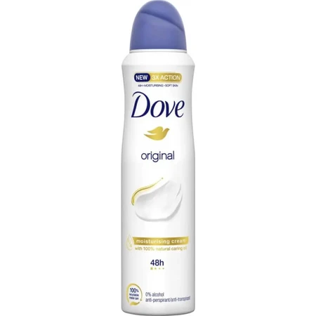 Dove Original - Alcohol-Free Deodorant Spray, 150 ml