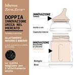 Suavinex Zero Zero Medium 0m+ - Anti-Colic Bottle with Adjustable Flow, 180 ml