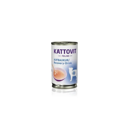 Kattovit Recovery drink cu pui – băutură complementară pentru pisici în convalescență, 135 ml