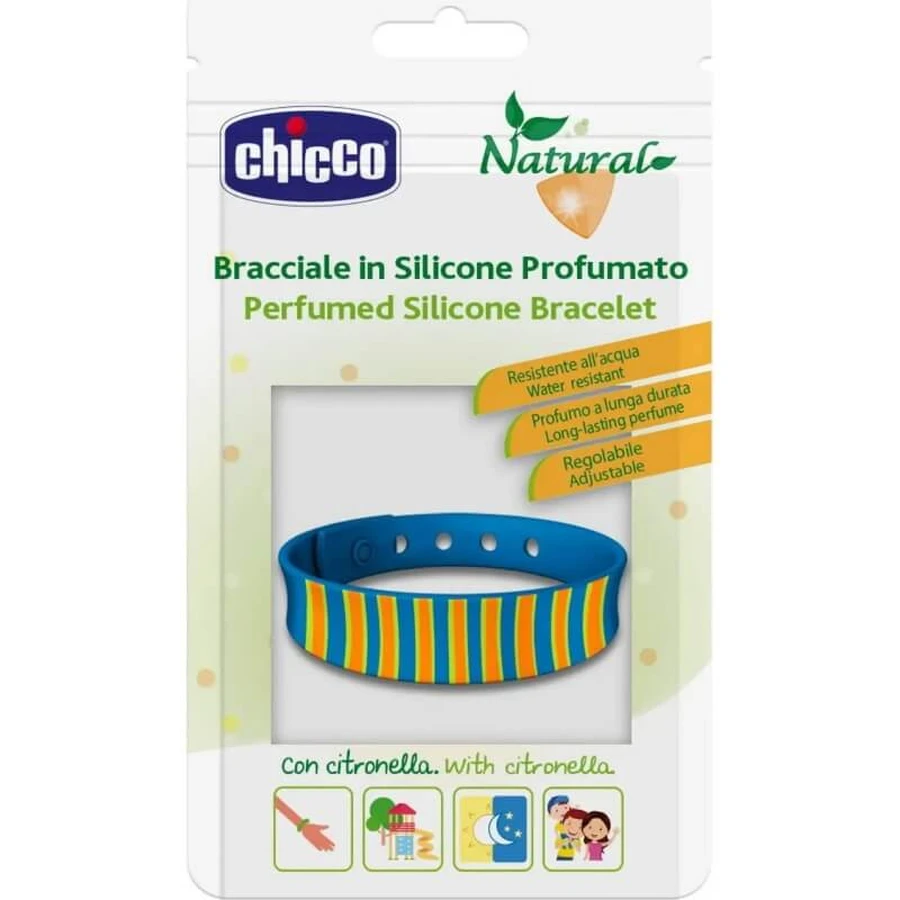 Chicco Natural – pachnąca silikonowa bransoletka odstraszająca komary: ceny i cechy