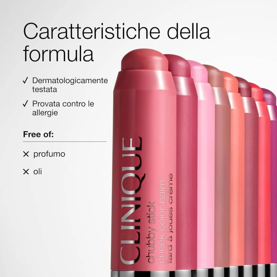 Clinique Chubby Stick Cheek Color Balm – róż do policzków w sztyfcie – Plumped Up Peony: ceny i cechy