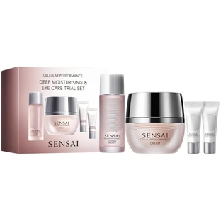 Coffret cadeau Kanebo Sensai Cellular Performance Cream - Routine complète anti-âge et hydratante pour le visage et le contour des yeux