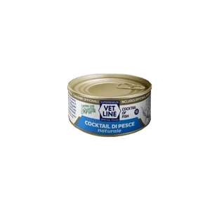 Vet Line Seafood Cocktail - Complete Cat Food, 70 g