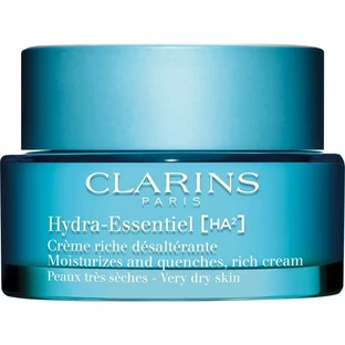 Clarins Hydra-Essentiel HA2 – Reichhaltige Feuchtigkeitscreme für trockene Haut, 50 ml