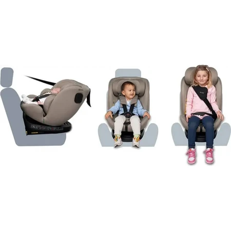 Foppapedretti Circle i-size – scaun auto – argintiu