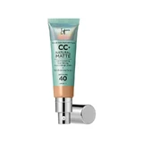 It Cosmetics CC+ Cream Natural Matte Foundation SPF 40 - Full-Coverage Foundation - Neutral Tan