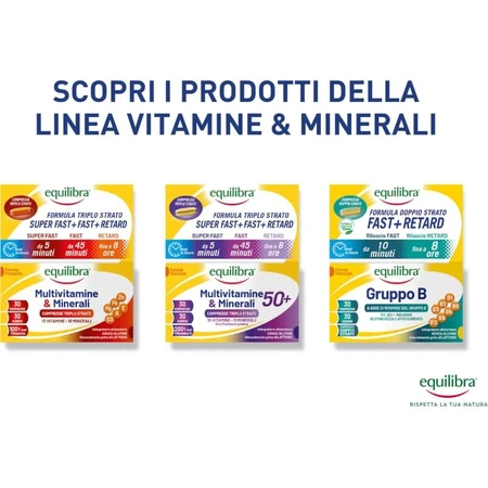Equilibra Multivitaminen & Mineralen 50+ - Vitamine- en mineralensupplement, 30 tabletten