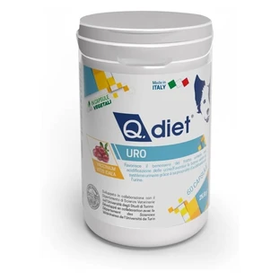 Q vet Q.diet uro - Complemento protector y acidificante para el tracto urinario  60 cápsulas