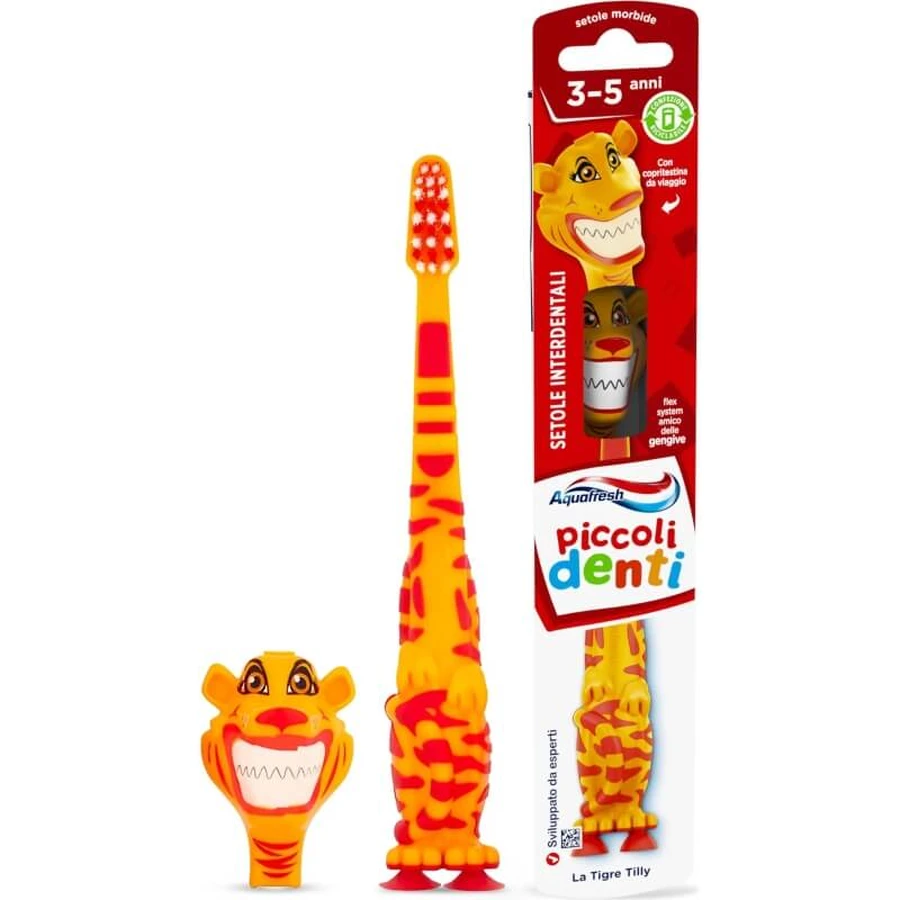Aquafresh-Zahnbürste für Kleinkinder: Friends Flex System – verschiedene Figuren