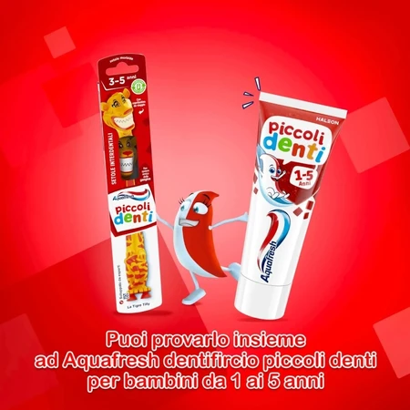 Aquafresh-Zahnbürste für Kleinkinder: Friends Flex System – verschiedene Figuren