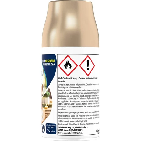 Glade Automatic Spray - Navulling voor kamerverfrisser met sandelhout en jasmijn