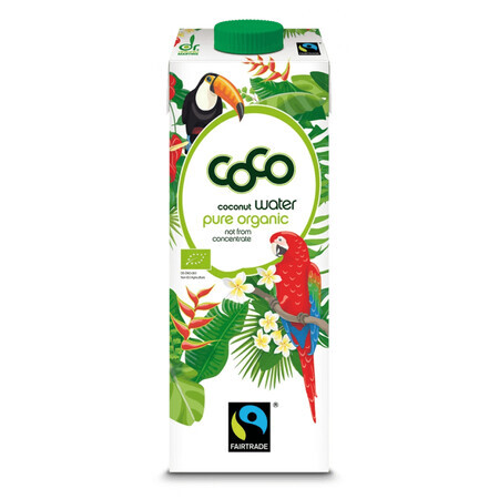 Kokoswater Eco, 1 liter, Kokosnoot