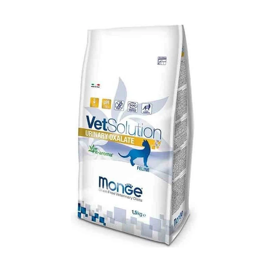 Monge Vetsolution Urinary Oxalate Dry Cat Food, 1.5 kg