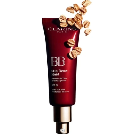 Clarins BB Skin Detox Fluid – krem nawilżający z pigmentem SPF 25, nr 00 Fair: ceny i cechy