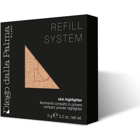Diego dalla Palma Skin Highlighter – Nachfüllpackung für den Kompakt-Highlighter – Nr. 135 Bronze