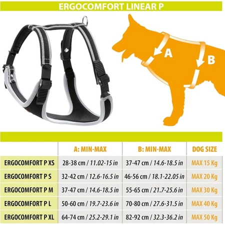 Ferplast Ergocomfort P Medium Red – ergonomiczna uprząż z możliwością precyzyjnej regulacji: ceny i cechy