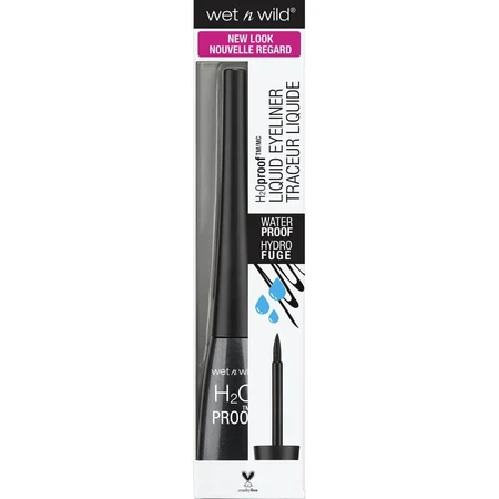Wet n Wild H2O Proof - Vloeibare eyeliner - E879 Zwart