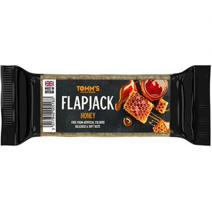 Flapjack energiereep met honing, 100 g, Bombus