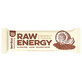 Barretta energizzante Raw Energy con cocco e cacao, 50 g, Bombus