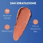 Labello Caring Beauty SPF 30 - Bálsamo 3 en 1 para labios y mejillas - Nude