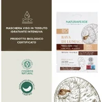 Mascarilla facial hidratante con muco de caracol de Naturaverde