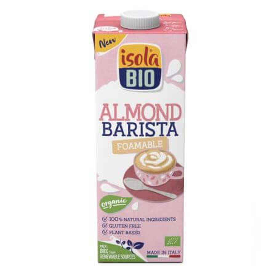 Bautura bio din Migdale Barista, 1 litru, Isola Bio