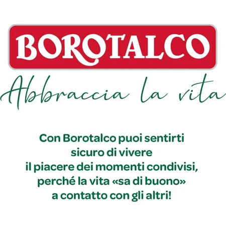 Originele Borotalco-talcumpoedergeur – Roll-on-deodorant met 48 uur werkende werking, 50 ml