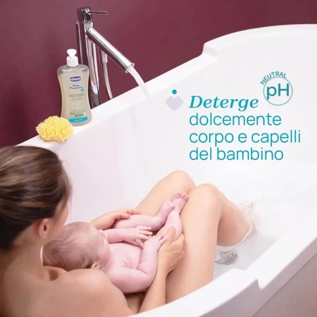 Chicco Baby Moments - Gel douche et shampoing doux 500 ml
