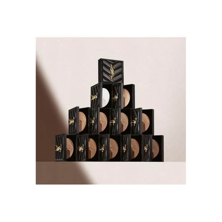 Yves Saint Laurent Yves Saint Laurent All Hours Hyper Finish – wielofunkcyjny puder matujący nr 02: ceny i cechy