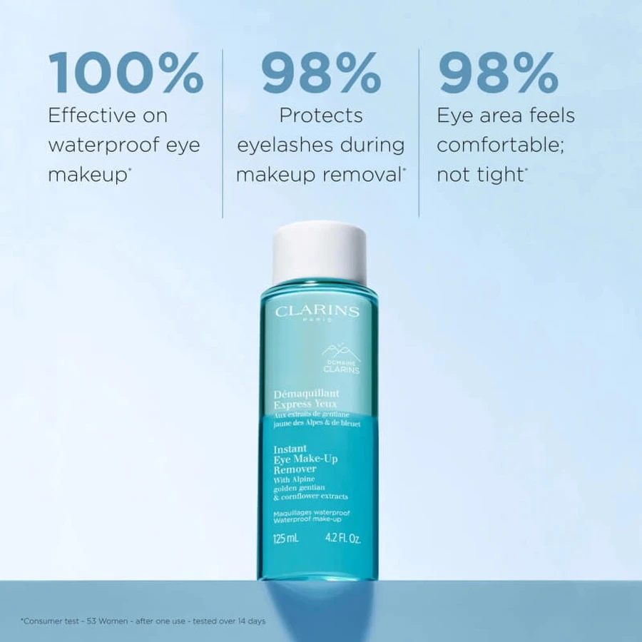 Clarins Express Eye Makeup Remover - 125 ml