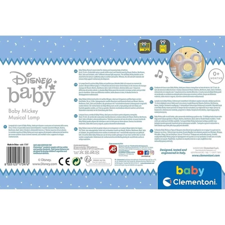 Clementoni Baby Mickey muzikale lamp - Interactieve lamp voor baby's